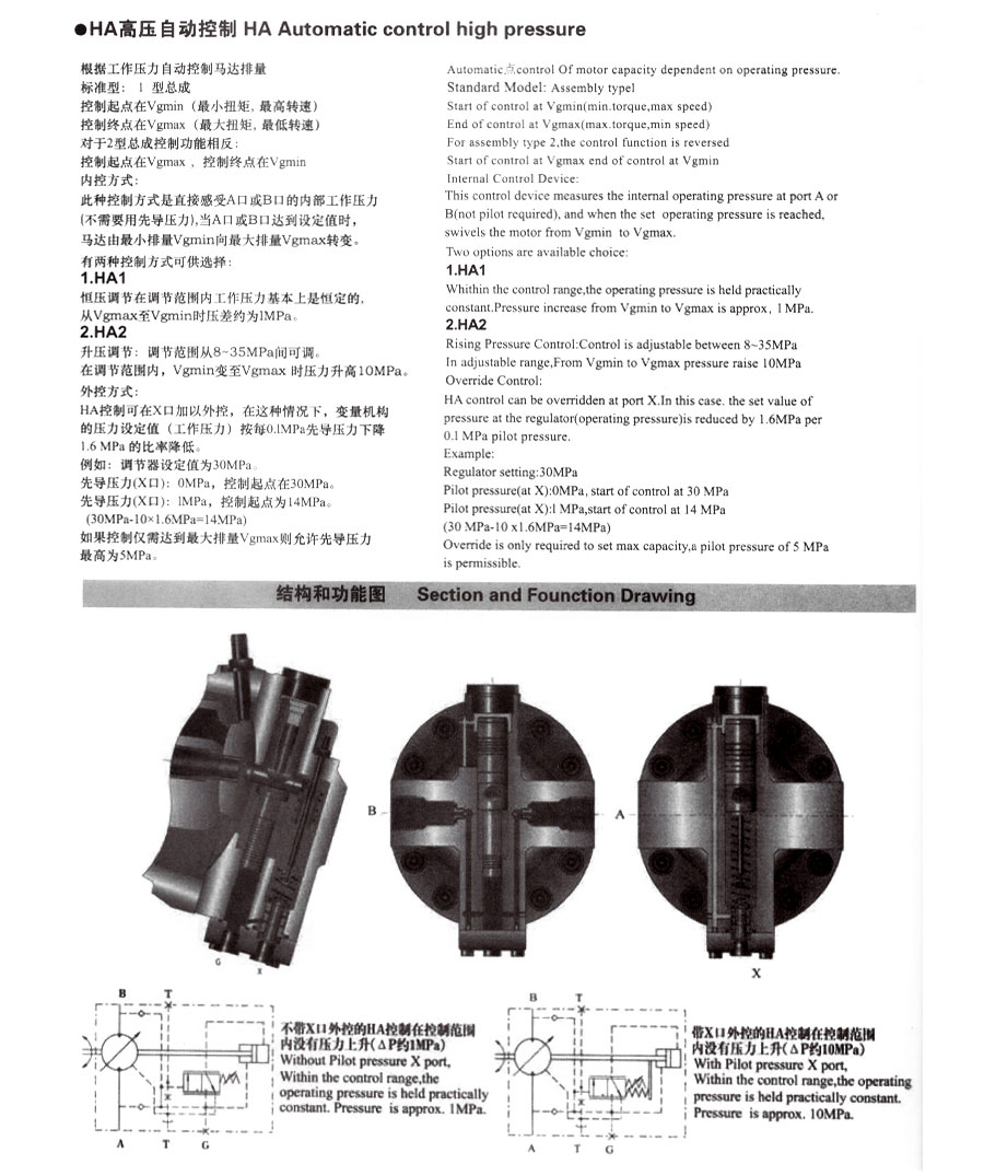 A6V變量柱塞馬達